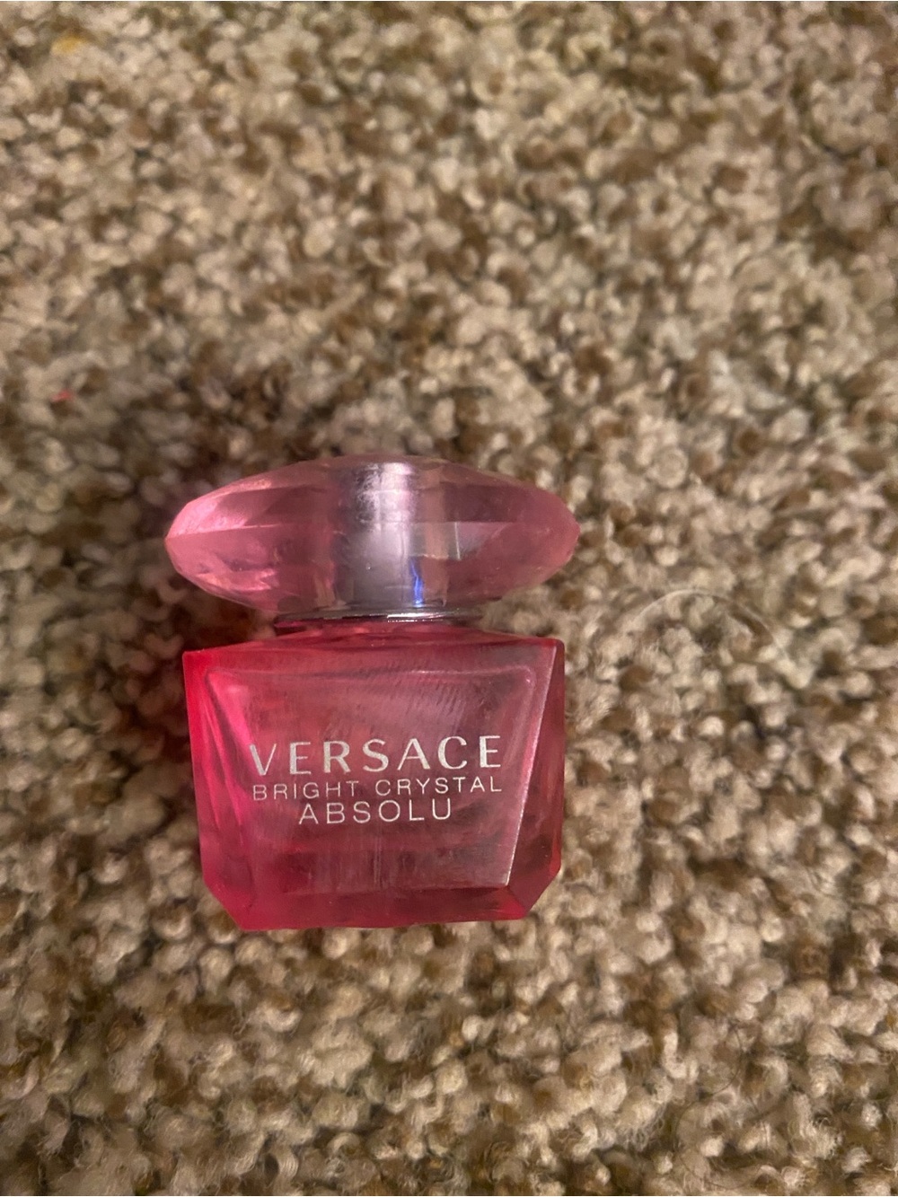 Versace Bright Crystal Absolu Miniature Pink Gradient Bottle